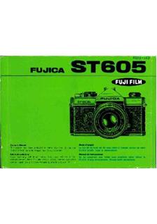 Fujifilm ST 605 manual. Camera Instructions.